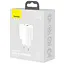 МЗП Baseus Compact Quick Charger 20W QC+PD (1USB-A/1C) (CCXJ-B) White - мініатюра 3