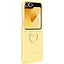 Оригінальний силіконовий чохол із кільцем Samsung Silicone Case для Galaxy Flip6 Yellow EF-PF741TYEGUA - мініатюра 1