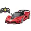 Машинка-конструктор Rastar Ferrari 1:18. Красный - миниатюра 1