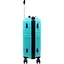 Набір валіз 4в1 ABS-пластик із кодовим замком і телескопічною ручкою бірюзовий (P002) - мініатюра 3
