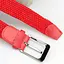 Ремень-резинка женский PS-35008 (100 см) красный плетеный - миниатюра 5