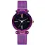 Жіночий годинник Starry Sky Watch на магнітній застібці Фіолетовий - мініатюра 1