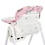Стульчик для кормления Bambi M 5673-8 с принтом, экокожа, Pink  - миниатюра 3