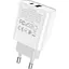 Сетевое зарядное устройство Hoco C80A USB-A/USB-C 18W White [124885] - миниатюра 4