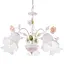 Люстра підвісна Brille флористика E27 60W WH (BKL-521S/5) - мініатюра 3