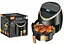 Аэро фритюрница RAF Air Fryer R.5234 сенсорная безмасляная воздушная 1500 Вт 5.8л аэрогриль Черная - миниатюра 3