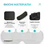 Маска для сну 3D EasyFit Dream з ефектом пам’яті (чорна) - мініатюра 4