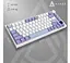 Клавиатура игровая механическая беспроводная Ajazz AK-820WP PRO White-Purple RGB Gift Switch Hot-Swap 2.4G/Bluetooth/USB - миниатюра 16