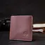 Кожаный женский кошелек Grande Pelle 9.7х10.2х1 см acs0027014 - миниатюра 6