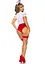 Костюм медсестри Leg Avenue Nurse Feelgood Sexy Costume S червоний з білим - мініатюра 4
