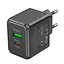 МЗП Hoco CS14A PD20W+QC3.0 (1USB-A/1C) Black - мініатюра 3