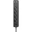 Мережевий фільтр XO WL10 ( EU ) 4USB function socket ( 4AC + 4USB ) 1.8M Чорний - мініатюра 1