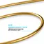 Шланг для душа 175 см Drop SH-H175-GLD-P силиконовый - Двойной Анти-Твист, золотой - миниатюра 10
