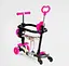 Детский самокат 5 в 1 Best Scooter розовый - миниатюра 2