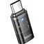 Перехідник Hoco UA36D USB-C Male to Lightning Female OTG Black [140336] - мініатюра 1