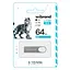 USB флеш накопитель Wibrand 64GB Irbis Silver USB 2.0 (WI2.0/IR64U3S) - миниатюра 2