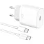 Зарядний пристрій комплект із кабелем XO L91 Type-C to Type-C PD 25 W Білий - мініатюра 1