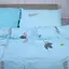 Комплект постельного белья MirSon Ranforce Elite 17-4736 Green leaves 200 х 220 см - миниатюра 2