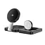 БЗП WIWU Wi-W028 QI2 3 in 1 wireless charger Black - мініатюра 4