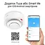 Комплект из 2х wifi датчиков дыма Nectronix YG400A (пожарных датчиков) с сиреной, приложение Tuya smart - миниатюра 5