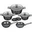 Набір посуду 10 предметів Berlinger Haus Antracit Collection (BH-8140) - мініатюра 1