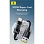 Кабель Baseus Gem Fast-Charging Data Cable USB to USB-C 100W 2m Cluster Black - мініатюра 7