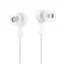 Провідні вакуумні навушники Hoco M78 El Placer універсальні earphones with microphone, 3.5 mm, 1.2m, white - мініатюра 2