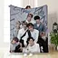 Плед 3D Stray Kids №4 3375_B 15790 135х160 см - мініатюра 1