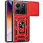 Чохол Ummi Camshield Serge Ring для Xiaomi Redmi Note 14 4G (Int. version) Червоний / Red - мініатюра 1