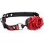Кляп Master Series Eye-Catching Ball Gag With Rose - миниатюра 2