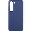 Шкіряний чохол Bonbon Leather Metal Style для Samsung Galaxy S23 Синій / Navy blue - мініатюра 1