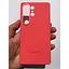 Оригінальний протиударний силіконовий чохол Samsung Silicone Case для Galaxy S25 Ultra Red EF-PS938CREGWW - мініатюра 2