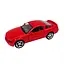 Инерционная машинка FORD MUSTANG GT 2006 Kinsmart КТ5091, 1:42 Красный - миниатюра 1