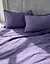 Комплект постільної білизни сімейний 2 х 155х215 см см варена бавовна White Dream Фіолетовий (Grape) - мініатюра 3