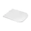 Унитаз подвесной Kroner Eifel WHI493436 RIMLESS безободковый с сиденьем Slim Duroplast / Soft-close / Quick relase (KE493436WHIR), Белый - миниатюра 11