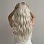Парик волнистый длинный 70 см из искусственных волос женский Блондин - миниатюра 3