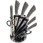 Набір ножів з підставкою 9 шт. Marble (NS44SETKN) - мініатюра 1