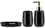 Набор аксессуаров для ванной комнаты Rea black HOM-01107, Черный матовый - миниатюра 2