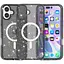 Чохол Epik TPU Galaxy Sparkle MagFit для Apple iPhone 16, 6.1 Black+Glitter - мініатюра 1