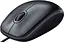 Миша Logitech B100 Optical USB Mouse black (910-003357) - мініатюра 1