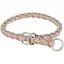 Нашийник для собак Trixie Cavo напівзашморг M 39-45 см d 12 мм рожевий/пісочний - мініатюра 1