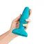 Анальная пробка B-Vibe Rimming Plug 2, 15 см (бирюзовый) - миниатюра 5