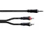 Коммутационный кабель mini Jack 3,5 stereo - 2x RCA 5м Cordial EY 5 WCC - миниатюра 2