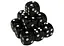 Настольная игра Games 7 Days Кубик D6 с точками (черный) , 1 шт. (g7dd6dotsblack) - миниатюра 1