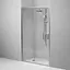 Душевые двери AM.PM Gem 120x195 см стекло прозрачное хром матовый W90UG-120-1S-195MT, прозрачный, хром матовый - миниатюра 6