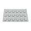 Форма силиконовая для выпечки печенья Мадлен на 18 ракушек 32х24х1.4 см C380, Kitchen Master Серый 87167 - миниатюра 7