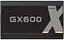 Блок живлення GameMax 600W 80 Gold (GX-600) - мініатюра 2