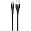 Кабель Proove Light Silicone Plus USB to Type-C 3A (1m) black - мініатюра 1