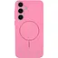 Чохол Lakshmi Silicone Cover Full Camera AA with MagFit для Samsung Galaxy S24+ Рожевий/Light pink - мініатюра 1