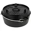 Котелок-жаровня чугунная Petromax Dutch Oven ft4.5 плоское дно 3.5 л (1017-ft4.5-t) - миниатюра 1